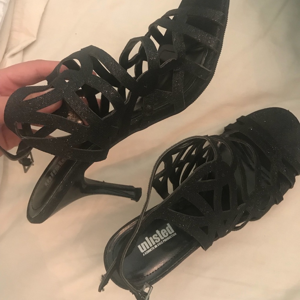 Black heels
